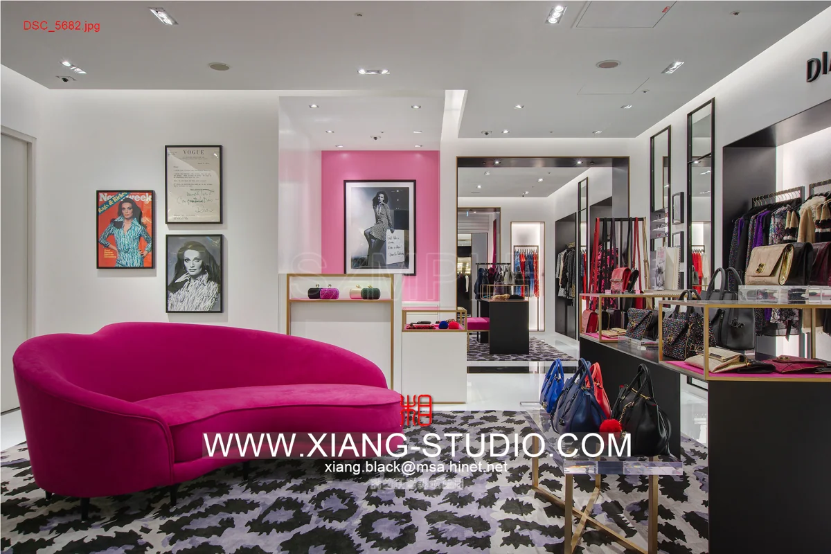 DVF 微風信義｜精品店鋪、櫥窗與展示空間攝影・照片 2