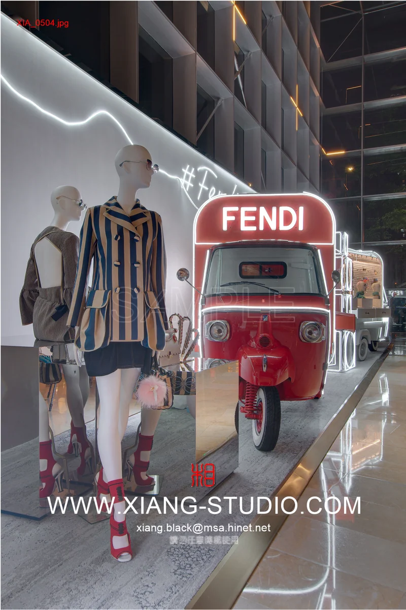 FENDI 廣州太古匯｜精品店鋪、櫥窗與展示空間攝影・照片 2