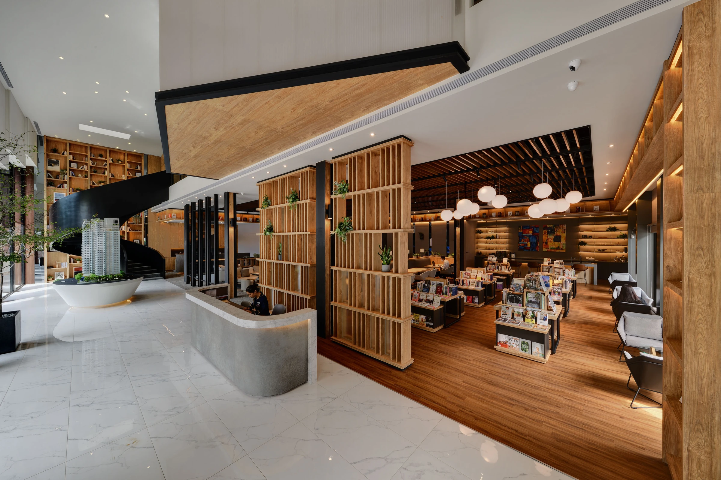 Farglory Zhuoyun Reception Center, Kaohsiung — Residential architecture and interior photography — 2